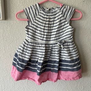 Baby girl “linen” dress